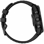 Умные часы Garmin FENIX 7 PRO Solar Edition 47 мм серый с черным ремешком
