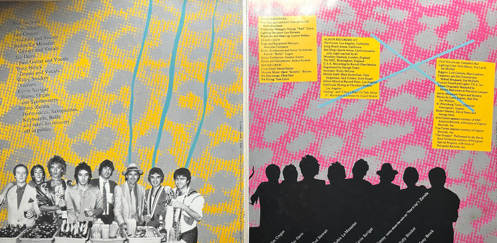 Rod Stewart - Absolutely Live 2LP (Япония 1982г.)