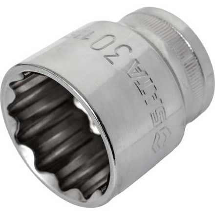 Головка торцевая 1/2", 30 мм, 12-гранная SATA S13617