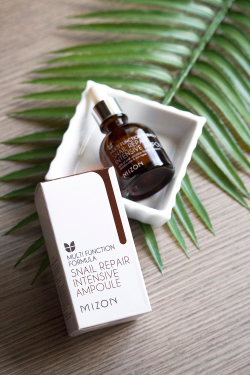 Mizon Сыворотка для лица концентрированная улиточная - Snail Repair Intensive Ampoule, 30мл