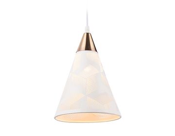 Подвесной светильник 1*Е27 TR8429 WH/FGD белый/золото Loft Ambrella