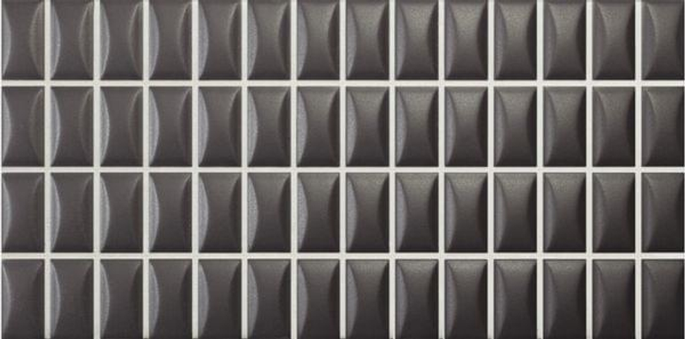 Wow 3D Bars Bevel Onix Matt 12.5x25
