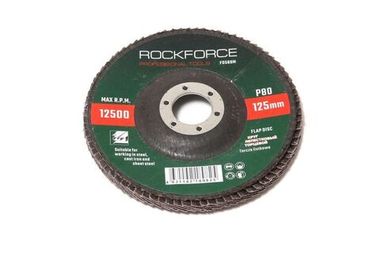 Круг лепестковый торцевой 125х22мм P100 RockForce##Rock FORCE RF-FD5100M