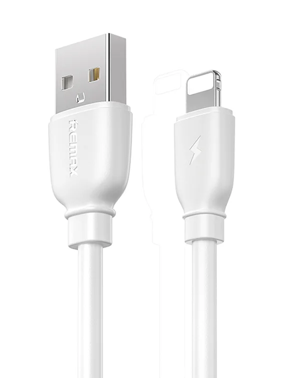 Кабель Remax RC-138i USB-A to Lightning  data cable (iPhone) 1m белый