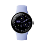 Умные часы Google Pixel Watch 4 Wi-Fi, 41mm, Polished Silver/Iris (Серебряный/Фиолетовый)