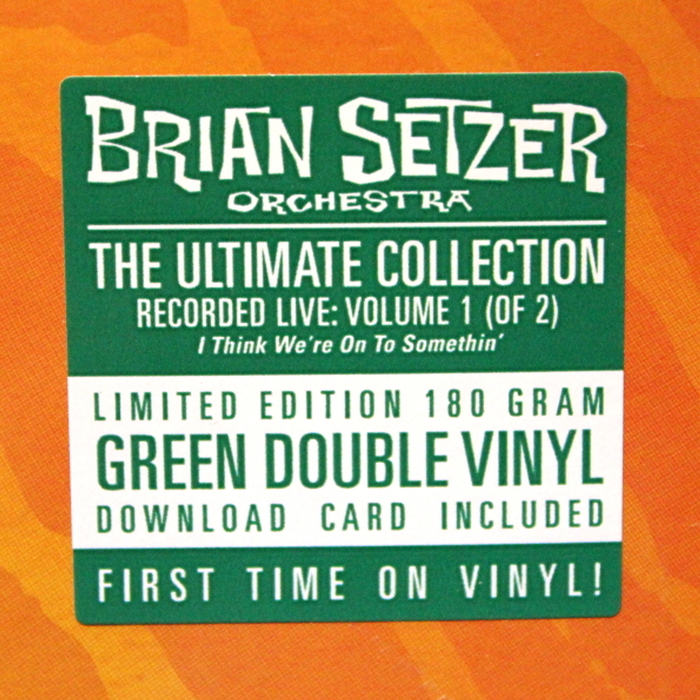Brian Setzer Orchestra / The Ultimate Collection Recorded Live: Volume 1 - Think We’re On To Somethin’ (Coloured Vinyl)(2LP)