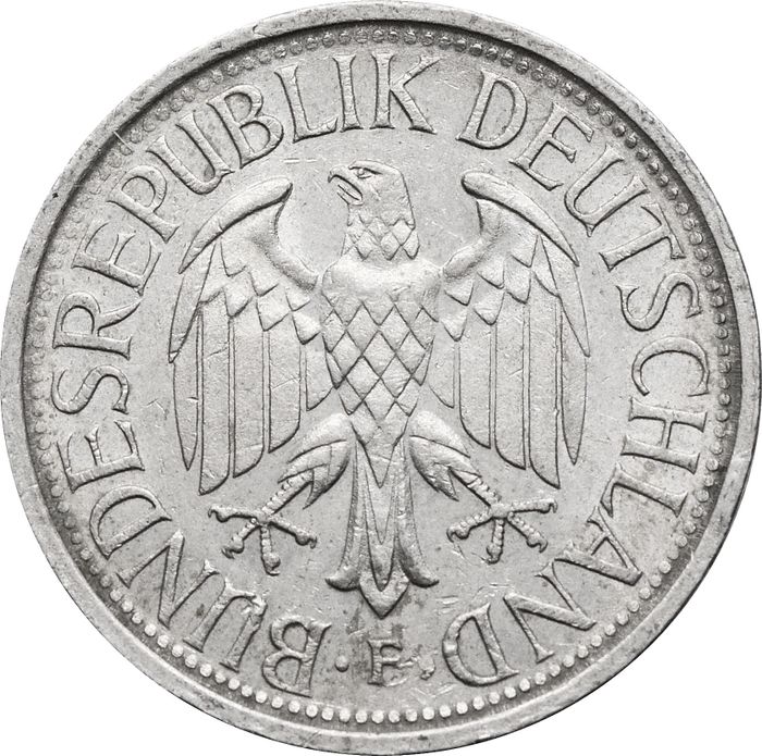 1 марка 1979 Германия (ФРГ)
