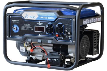 Бензогенератор TSS SGG 2800EN - [2.8 кВт / 12 А] эл. старт, АКБ