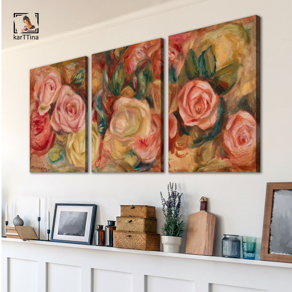 Картина karTTina "Сотворение Адама", 150 см х 70 см