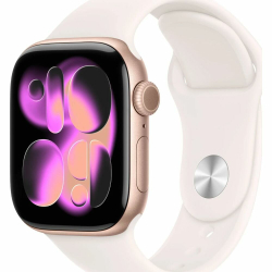 Умные часы Apple Watch Series 11 GPS 42 мм, Rose Gold Aluminium, Light Blush Sport Band, S/M