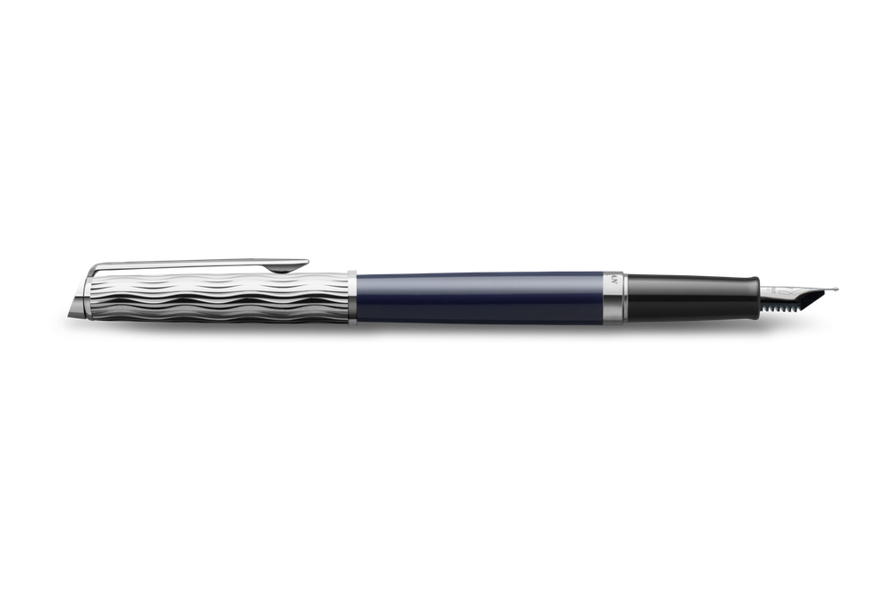 Перьевая ручка Waterman Hemisphere22 SE Deluxe Blue CT, перо: F, цвет: Blue, в подарочной упаковке
