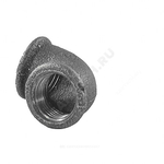 Угольник проходной чугун Ду 20 (3/4") ВР/ВР Fittex