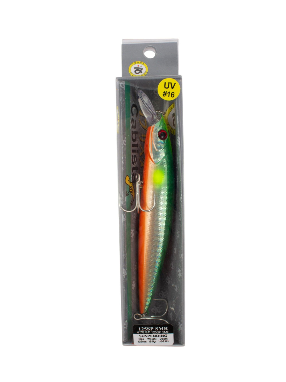 Воблер минноу Cablista 125SP SMR 19.9 г цвет #16
