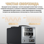 Электростанция портативная 220В 2500Wh 2000W 100000mAh VANPA