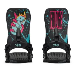 Крепления для сноуборда YES Airmaster Fridge Black