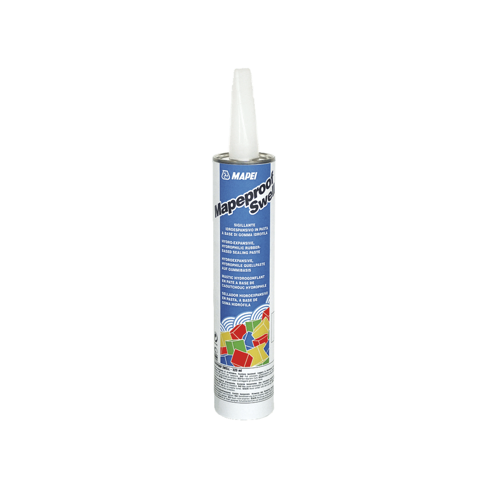 MAPEI Однокомпонентный герметик MAPEPROOF SWELL / МАПЕПРООФ, туба 320 мл