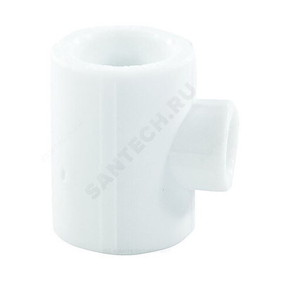 Крестовина PP-R 2-двухплоскостная белая Дн 32х25 внутренняя пайка VALFEX 10118132