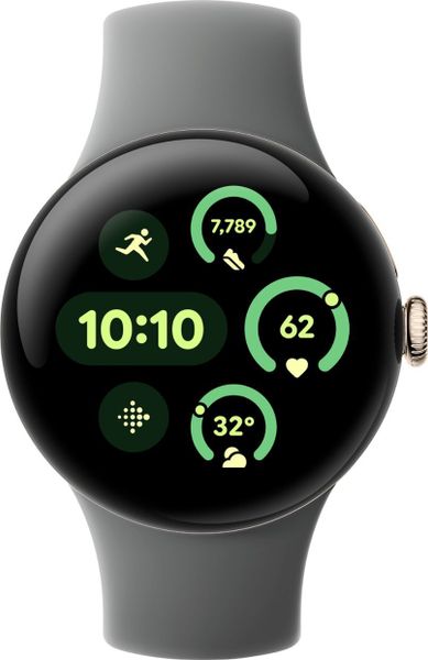 Умные часы Google Pixel Watch 3 41mm Wi-Fi + LTE (Champagne Gold/Hazel)