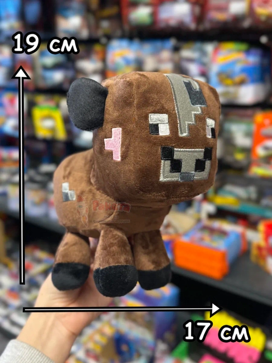 Мягкая игрушка Майнкрафт Minecraft Корова