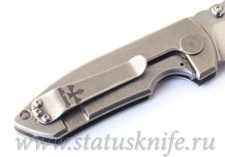 Нож ESV Extra Small VECP NUDE Full Custom Les Georgeфотография - 5