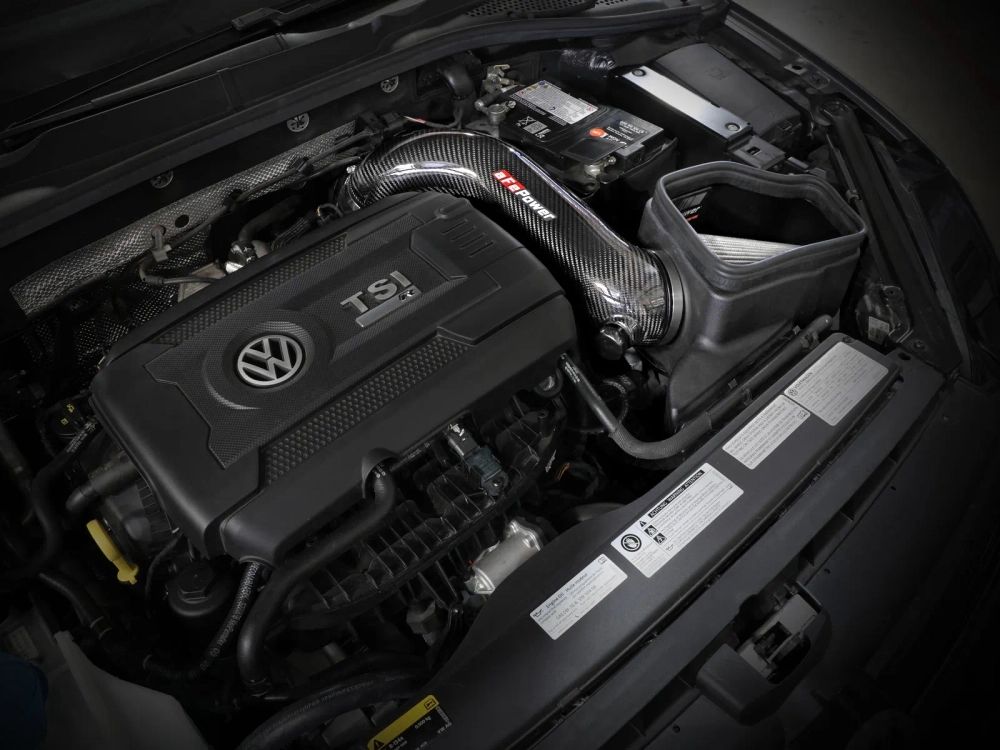 Впускная система aFe Power MQB VW/Audi/Seat/Skoda Gen3 EA888 1.8/2.0T Track Series Carbon Fiber Intake System W/ Pro 5R Filter (сухой)