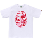A Bathing Ape Bathing Ape Logo белый розовый