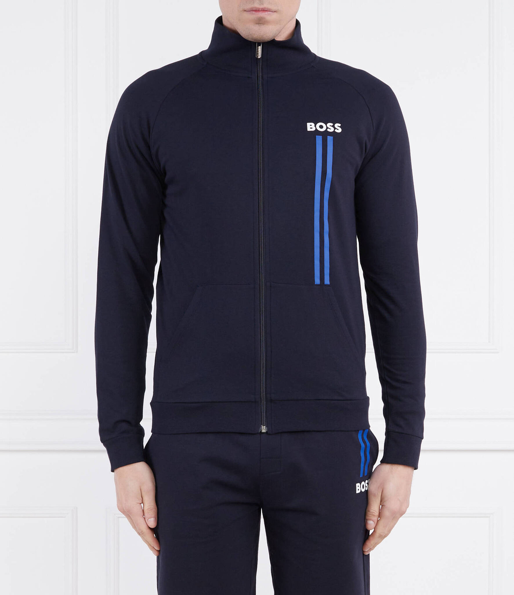 Худи Authentic Jacket Z BOSS BLACK - темно-синий(50491243)