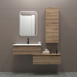 Зеркало MIXLINE "Колорит" ЭКОНОМ 500*600 (ШВ) сенсорн.выкл,светодиод подсв,универс.крепеж,без короба
