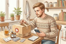 Онлайн-покупки лекарств выросли на 46%, перевозки в аптеки - на 13%