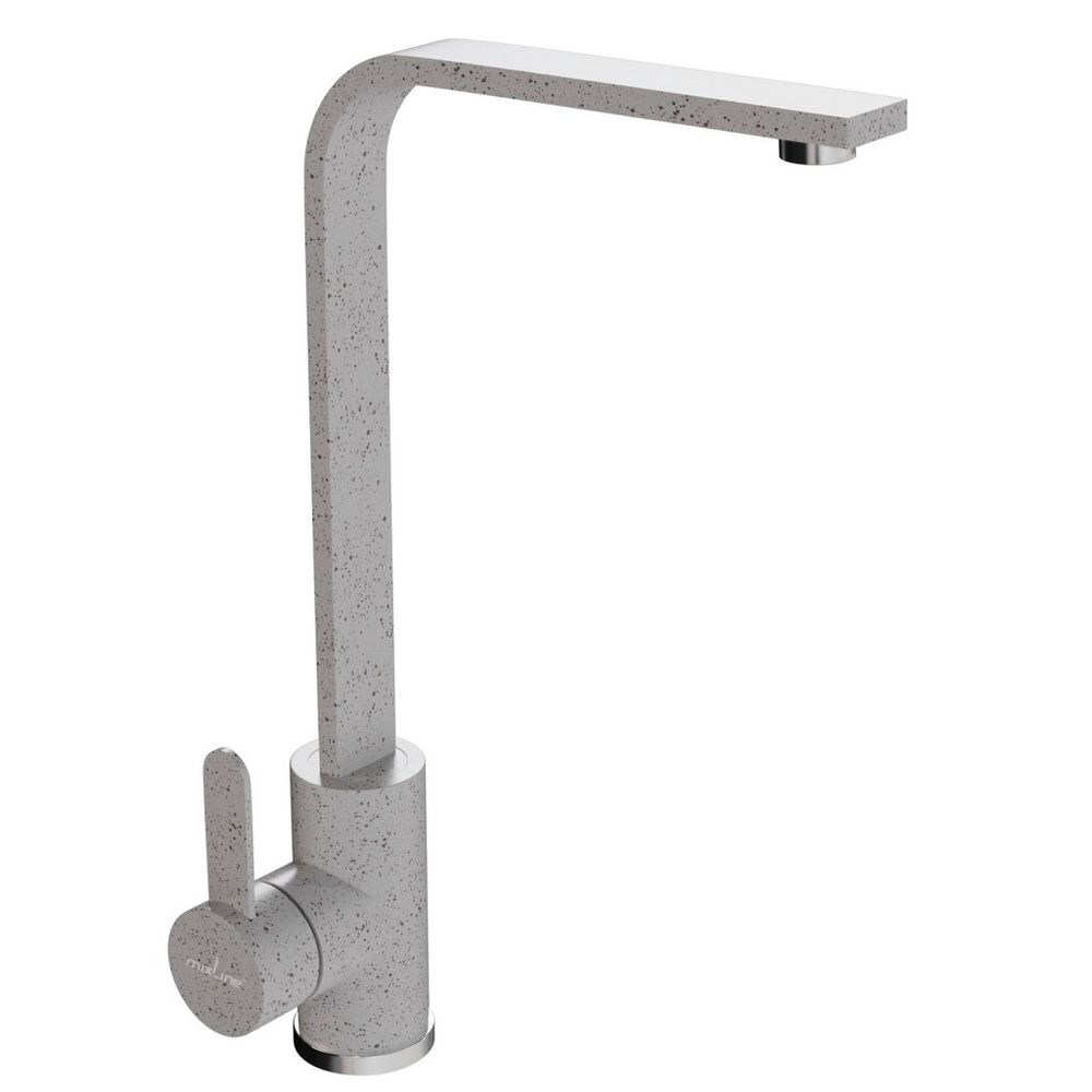 Смеситель для кухни 35к MIXLINE МЛ-ГС14 (ML-GS14) (328) бежевый высок. излив