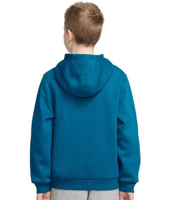 Кофта для мальчика теннисная Nike Kids Sportswear Club Fleece - green abyss/white