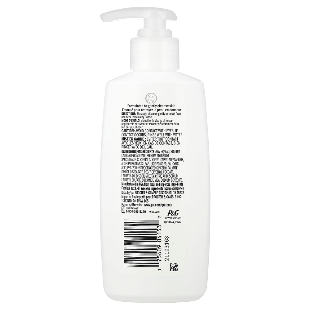 Olay, Cleanse, мягкая пенка для умывания, 200 мл (6,7 жидк. унц.)