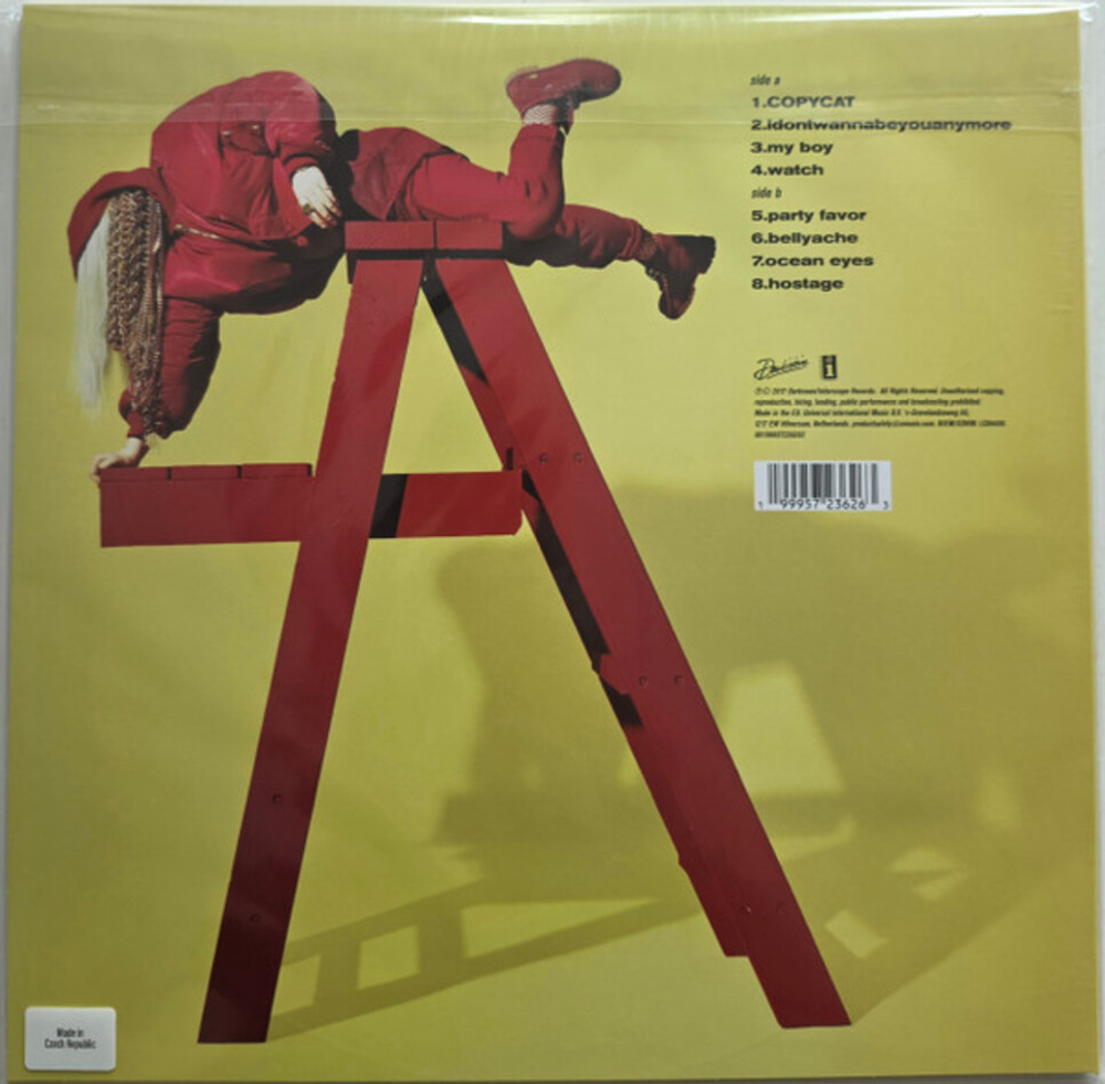 Billie Eilish / Dont Smile At Me (Clear Vinyl)(12" Vinyl EP)