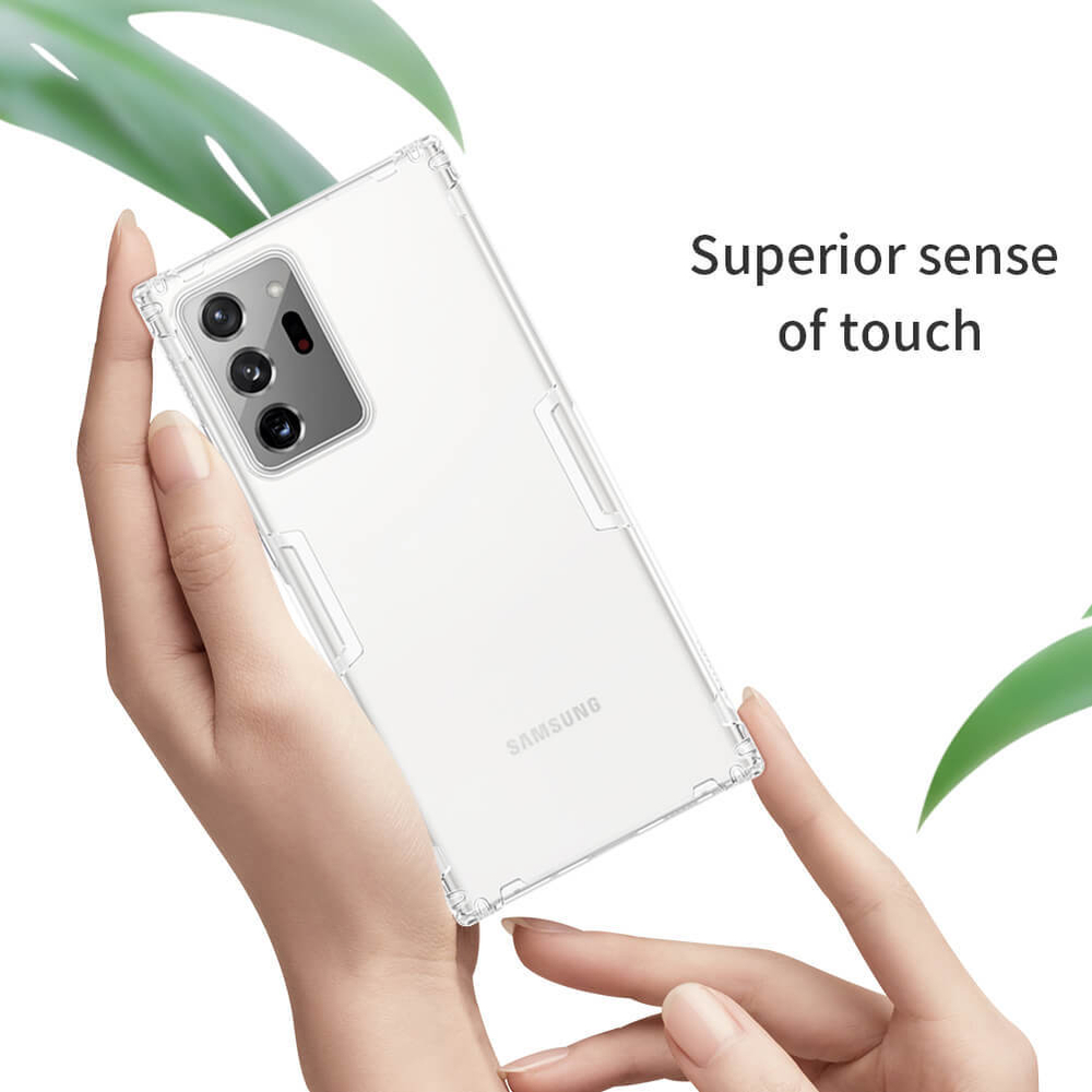 Прозрачный силиконовый чехол Nillkin Nature Pro для Samsung Galaxy Note 20 Ultra