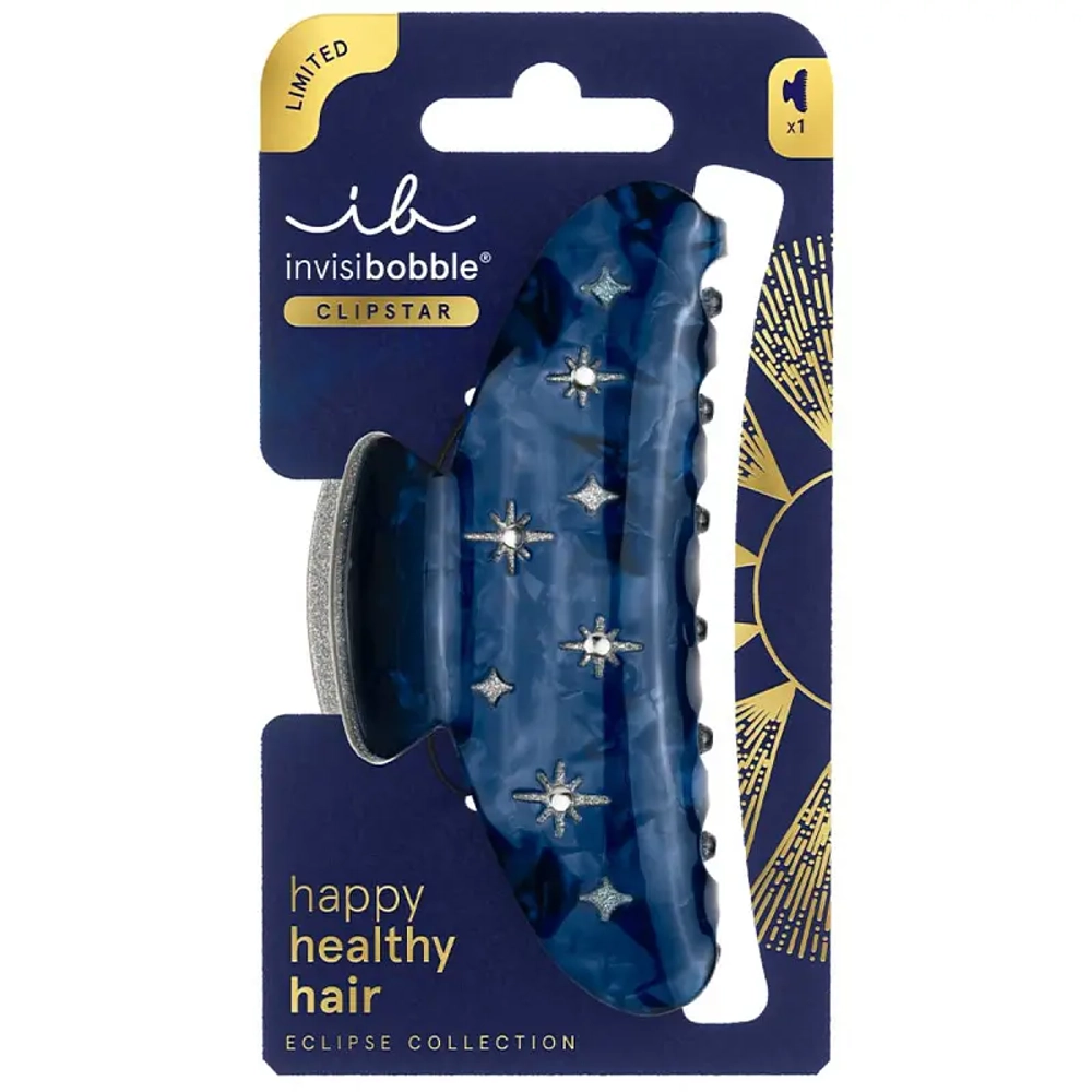 Заколка-крабик для волос invisibobble CLIPSTAR Eclipse Nightfall L