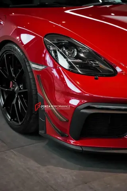 Карбоновые передние канарды для Porsche 718 982 GT4 2016+ Порше