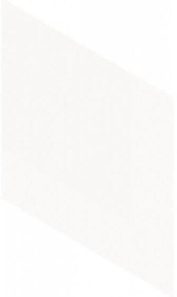 Wow Flow Diamond Decor White 14x24