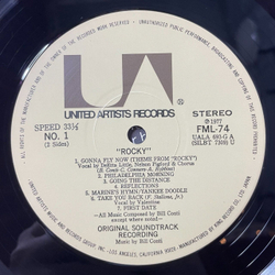 Винтажная виниловая пластинка LP Bill Conti Rocky Original Motion Picture Score (Japan 1977) (No Obi) Gonna Fly Now FML-74