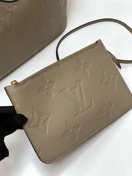Сумка Louis Vuitton Neverfull MM бежевый