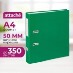 Папка-регистратор Attache (Attache Economy) 50 мм зелёная бумвинил/бумага с защитным уголком