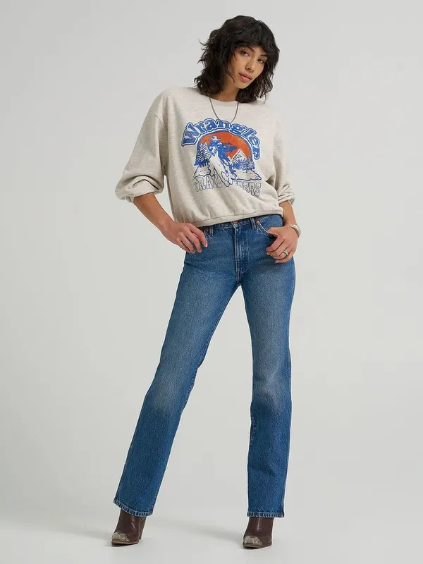 Толстовка женская WRANGLER OVERSIZED SWEAT