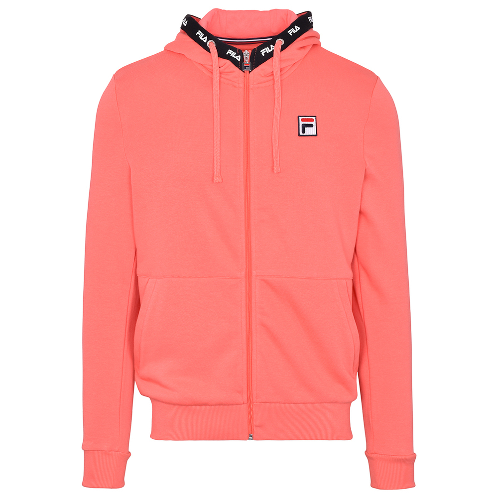 Мужская теннисная кофта Fila Sweatjacket Benny M - Оранжевый