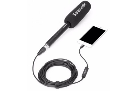 Кабель Saramonic LC-XLR с XLR на Lightning для микрофонов, длина 6 м