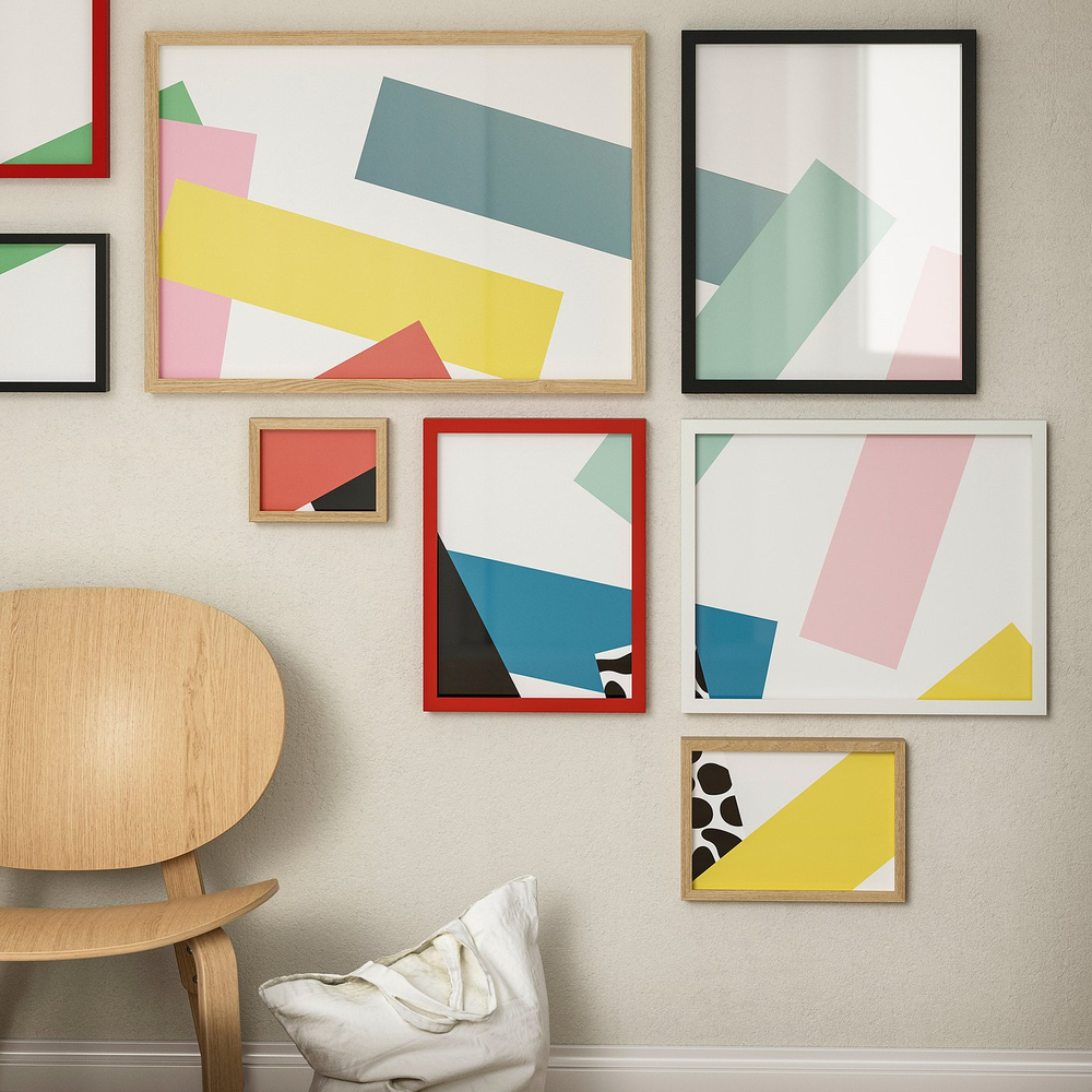IKEA RÖDALM  (ИКЕА РЁДАЛМ)  -  Рамка для фото - белая 30x40 см