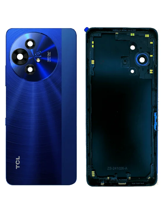 Задняя крышка для TCL 50 PRO NXTPAPER 5G T803D синяя (Blue)