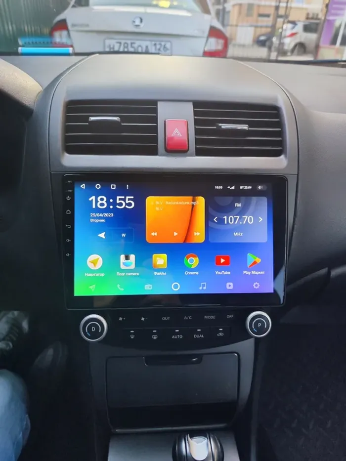 Магнитола для Honda Accord 2003-2008 - Vaycar VA20-0404 на Android 13, Быстрая, 4G SIM-слот