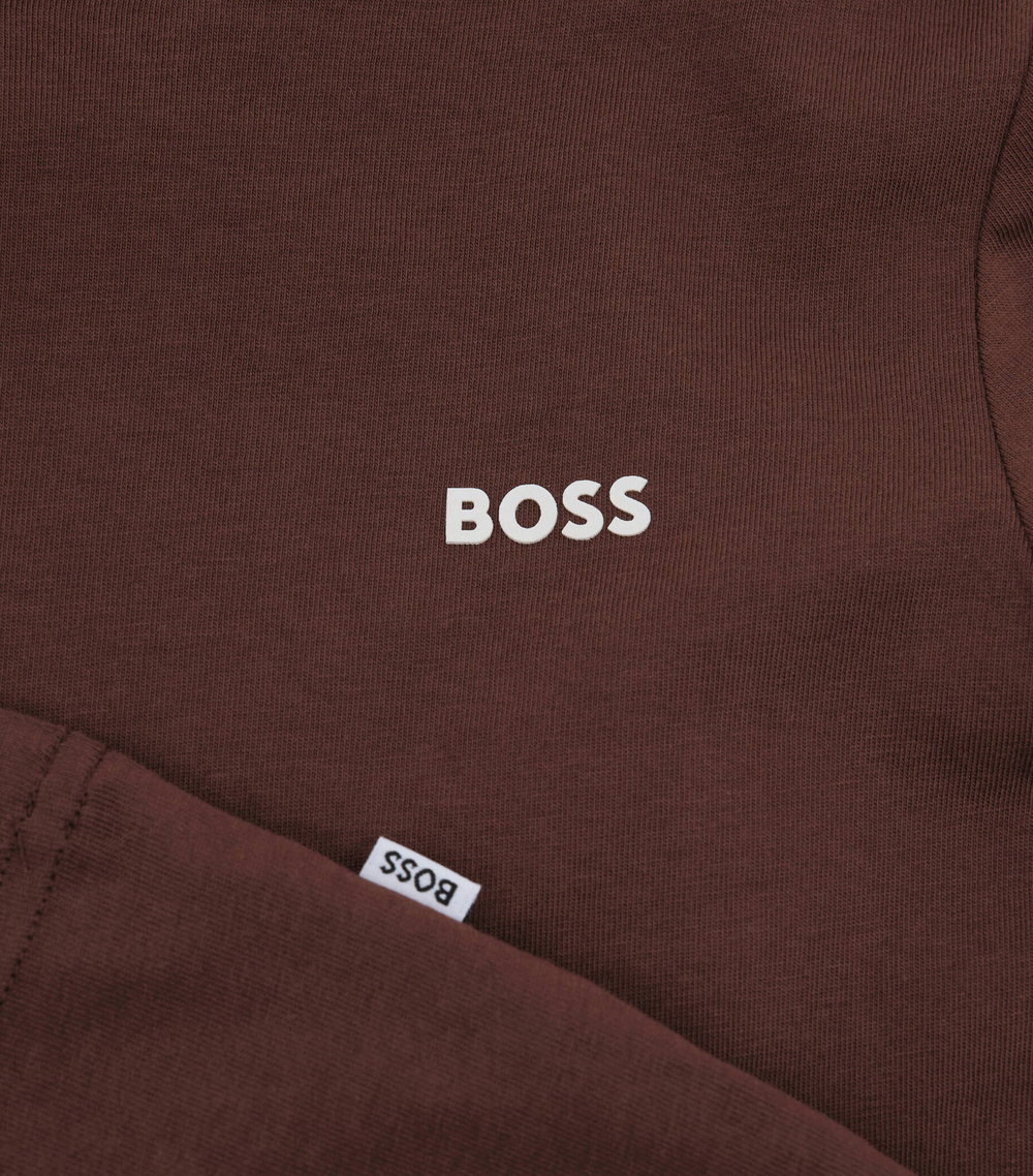 Футболка BOSS Kidswear - коричневый(J25O02)