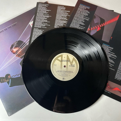 Винтажная виниловая пластинка LP Chris de Burgh Man On The Line (Испания 1984) Moonlight And Vodka