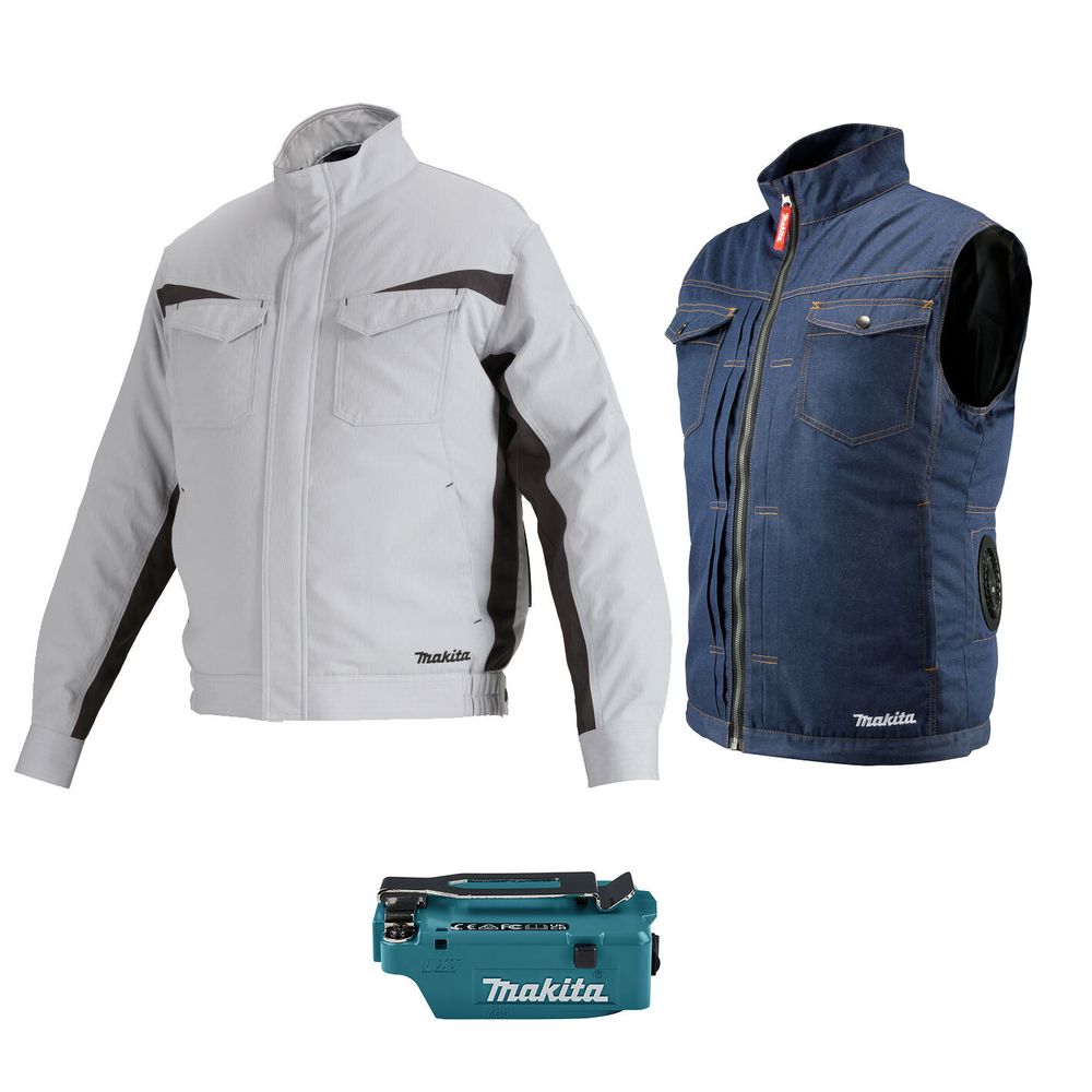 Охлаждающая куртка и жилет Makita DF215A03/213ALTD