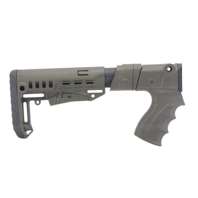 Складной влево телескопический приклад TBS Compact на ИЖ 81